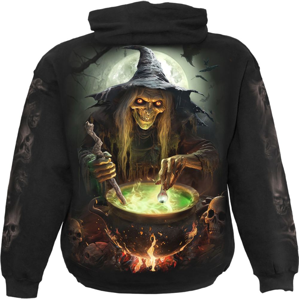 Spiral - Witch'S Brew Hoodie - Black